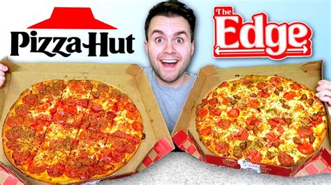Pizza edge pizza - A THIN CRUST CLASSIC RETURNS to the Pizza Hut® Menu and it's gonna take you right to THE EDGE® in overall flavor! That's right! It's THE EDGE® PREMIUM THIN C...